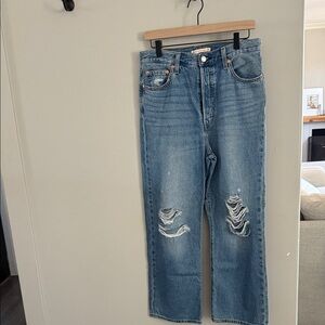 Levi's Classic Blue Straight Leg Jeans